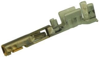 Socket Terminal Connector - 24 to 20 AWG - Female - Crimp/Compression - Phosphor Bronze