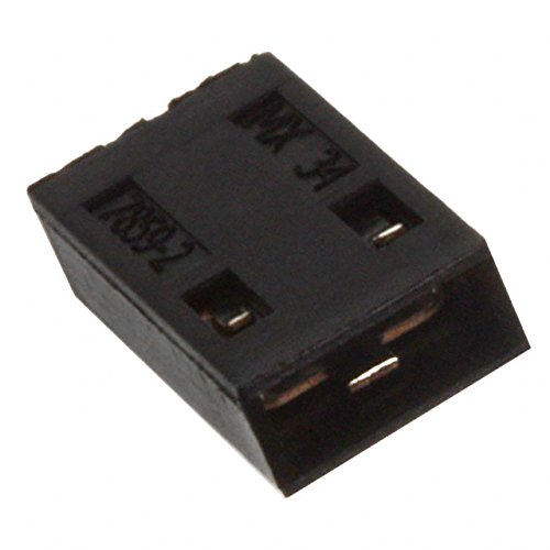 Open Top Female Socket Connector - 2 Pins
