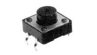 SPST-NO Tactile Switch with Round Actuator