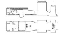 Socket Contact 14-16 AWG Crimp Power