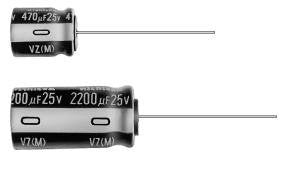 Wide Temperature Range Aluminum Electrolytic Capacitor 1000 ?F 16VDC