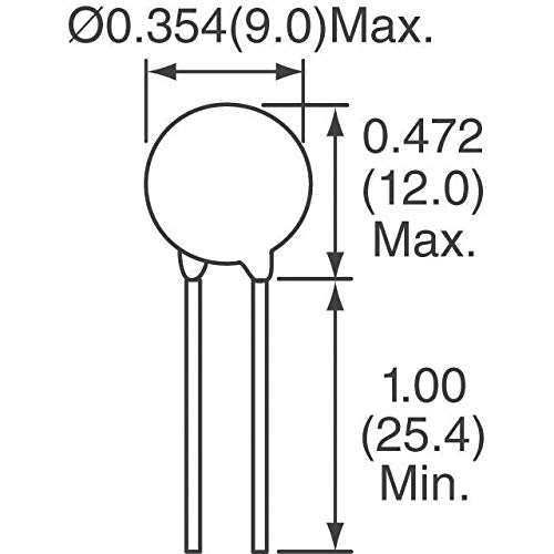 VARISTOR 205V 1.2KA DISC 7MM