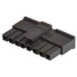 Micro-Fit 3.0 Wire-to-Wire Socket Housing - Black Polyester - 8 Positions