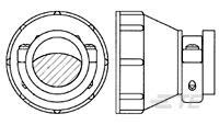 Cable Clamp for CPC Series Connectors