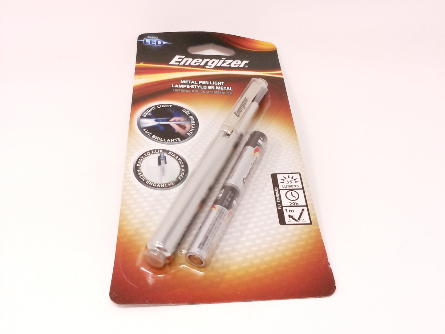 Aluminum Pen LED Flashlight