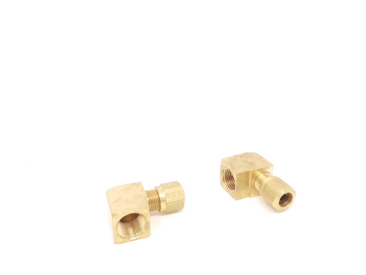 Brass Female Elbow Fitting - 3/8 in Tube Size