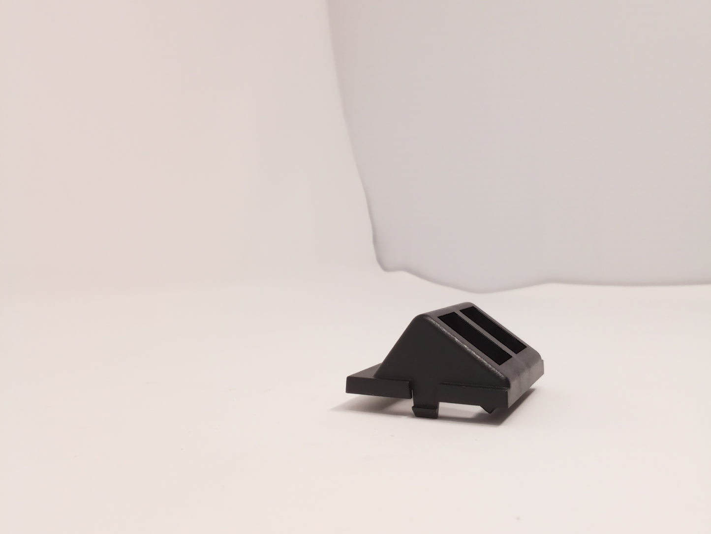 Audio/Video Module - Angled Keystone Snap-Fit - Black