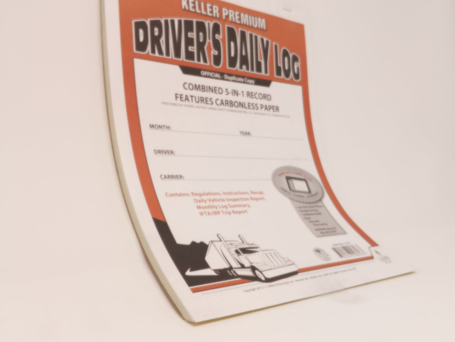 Drivers Daily 5 In 1 Logbook