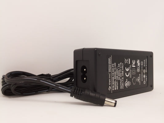 AC/DC Desktop Adapter 15V 41W, 90-264V Input, 15V 2.7A Output