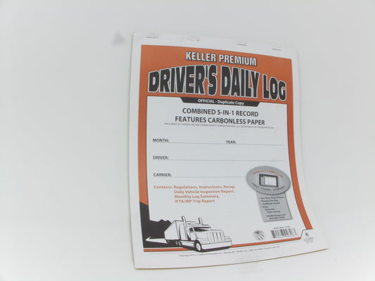 Drivers Daily 5 In 1 Logbook