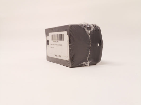 Black ABS Plastic Enclosure Box with Mounting Flange for Electrical Applications