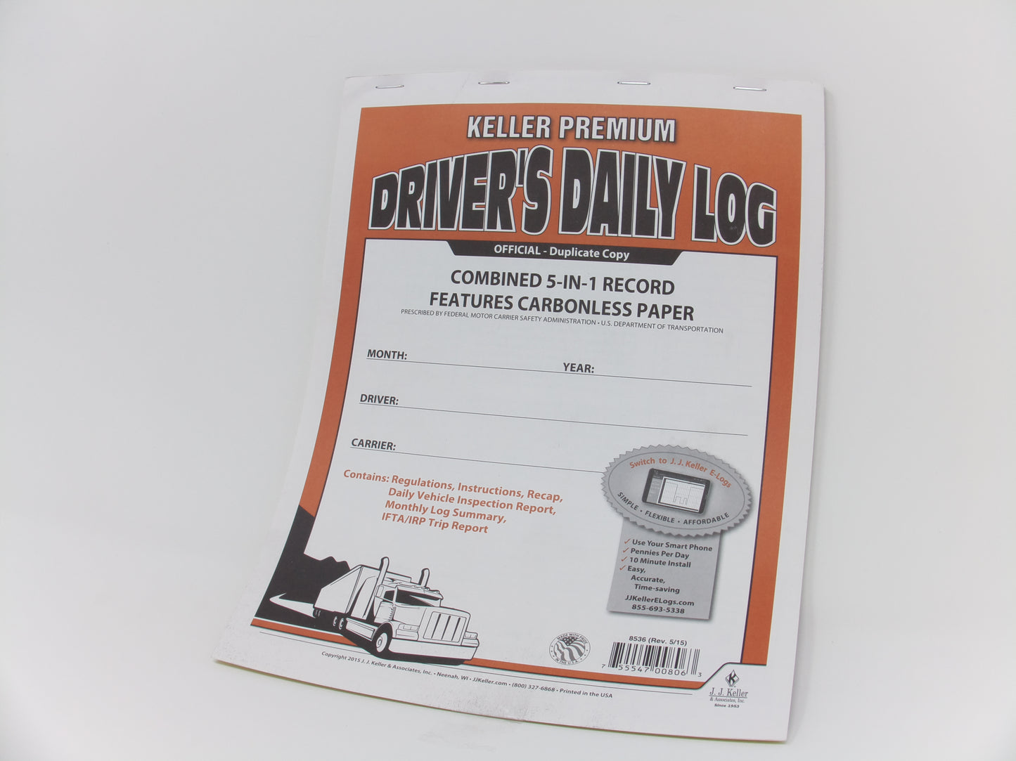 Drivers Daily 5 In 1 Logbook