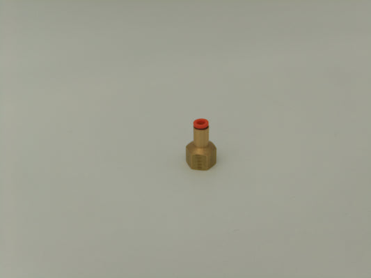 Brass Female Connector - NPT 1/8 in